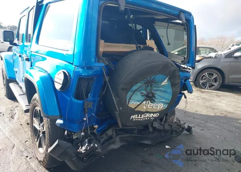 2021 Jeep Wrangler Unlimited Sahara Altitude 4X4 from USA, damaged, VIN 1C4HJXEN7MW760376